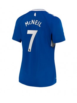 Everton Dwight McNeil #7 Heimtrikot für Frauen 2022-23 Kurzarm